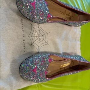 Charlotte Olympia Kitty ballet flats.